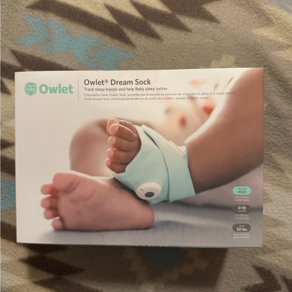 Owlet Dream Sock in Mint